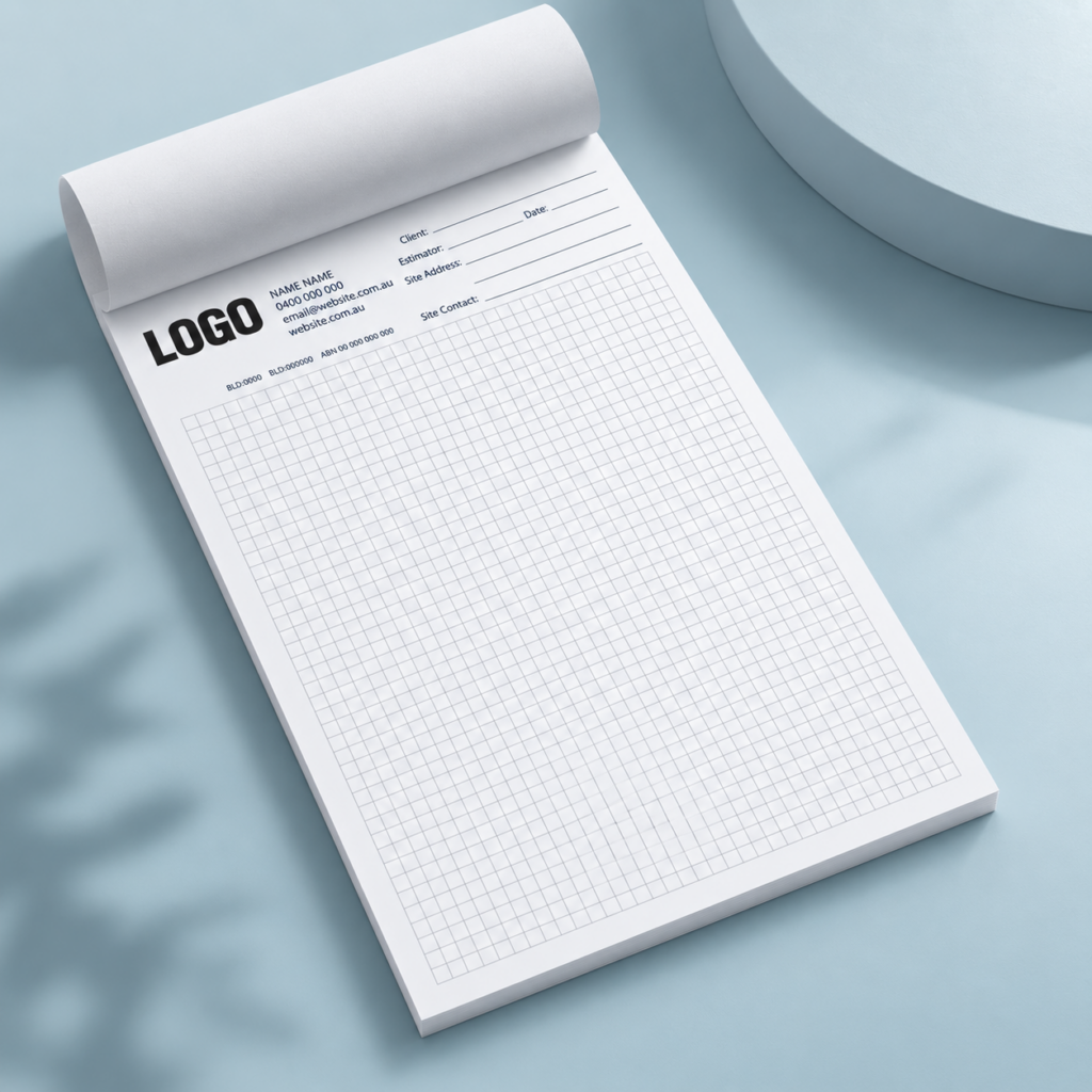 Custom printed pad range